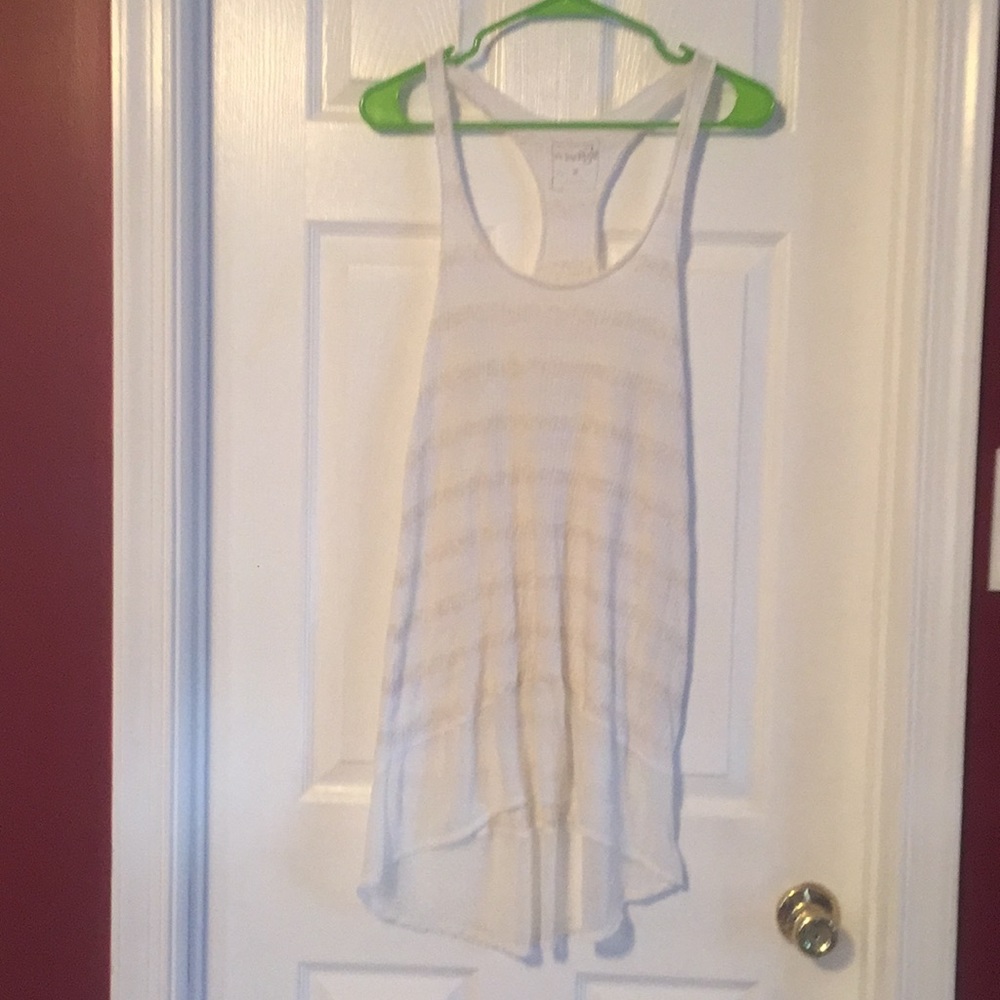 FP racer back tank with sheer bottom